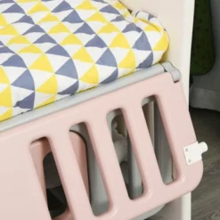 Qaba Foam Crib Toddler Mattress With Breathable Padding And Cover, Easy To Clean, 39" X 22", Pure White -Children Toys Discount GUEST 045fb295 6135 4599 8ce9 4b9342ff0ac8