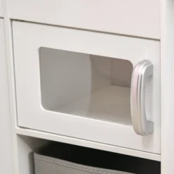 Qaba Corner Play Kitchen Set With Sound Effects And Tons Of Countertop Space, Kids Kitchen With Washing Machine, Food Toys, Ice Maker, Ages 3-6, White -Children Toys Discount GUEST 05de554b 1841 4f8e 80eb a00696915321