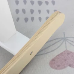 Qaba Wooden Rocking Horse Toddler Baby Ride-on Toys For Kids 3-6 Years With Classic Design & Wood Safety Bar White -Children Toys Discount GUEST 0ae85ce5 7e36 46fd b875 e50bce353738