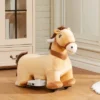 Qaba 6V Ride On Horse, Battery Powered Electric Ride On Pony With Music Forward, PU Wheels, Soft Touch, For Girls Boys Aged 18-36 Months, Brown 1 Qaba 6V Ride On Horse, Battery Powered Electric Ride On Pony With Music Forward, PU Wheels, Soft Touch, For Girls Boys Aged 18-36 Months, Brown -Children Toys Discount GUEST 0cb9deaa b25b 4ad2 9b25 839ce78fa777