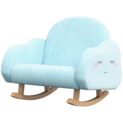 Qaba Kids Rocker Armchair, Children Rocking Chair For Nursery Playroom Preschool, With Solid Wood Legs, Anti-Tipping Design, For 1.5-5 Years 11 Qaba Kids Rocker Armchair, Children Rocking Chair For Nursery Playroom Preschool, With Solid Wood Legs, Anti-Tipping Design, For 1.5-5 Years -Children Toys Discount GUEST 0e3f6b60 08f7 4b9a 8a6d f994c574bf37