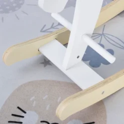 Qaba Wooden Rocking Horse Toddler Baby Ride-on Toys For Kids 3-6 Years With Classic Design & Solid Workmanship -Children Toys Discount GUEST 11898ccc 633c 476f a607 63ae6da44c42