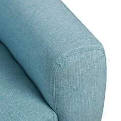 Qaba 2-Seat Kids Sofa Linen Fabric And Wooden Frame Sofa For Kids And Toddlers Ages 3-7, 11" High Seat -Children Toys Discount GUEST 19c9aa30 e9f9 46cc ab76 4297408d01bf