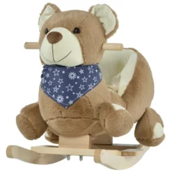 Qaba Kids Ride-On Rocking Horse Toy Bear Style Rocker With Fun Music & Soft Plush Fabric For Children 18-36 Months 9 Qaba Kids Ride-On Rocking Horse Toy Bear Style Rocker With Fun Music & Soft Plush Fabric For Children 18-36 Months -Children Toys Discount GUEST 2e6e56a7 1518 4540 91f8 dc05c8fef1f9