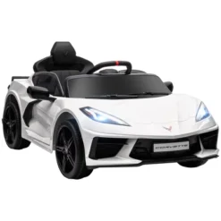 Qaba Chevrolet Corvette Licensed 12V Electric Car For Kids With Parental Remote Control, Suspension System, Music, Horn, Headlight, Slow Start 17 Qaba Chevrolet Corvette Licensed 12V Electric Car For Kids With Parental Remote Control, Suspension System, Music, Horn, Headlight, Slow Start -Children Toys Discount GUEST 3893b695 085c 4c19 8100 3aa0145f36fd