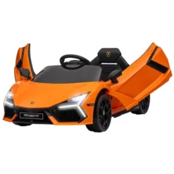 Qaba Lamborghini Revuelto Licensed 12V Kids Ride On Car, Battery Powered Kids Electric Car W/ Hydraulic Doors, Remote, Training Wheels -Children Toys Discount GUEST 38a882f7 d522 4a81 aef7 7c16161f1c22