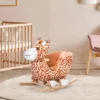 Qaba Kids Plush Rocking Horse Giraffe Style Themed Ride-On Chair Toy With Sound Brown 1 Qaba Kids Plush Rocking Horse Giraffe Style Themed Ride-On Chair Toy With Sound Brown -Children Toys Discount GUEST 38d86d4a 126d 4c4d 9e5f 85c5fe2df5cc