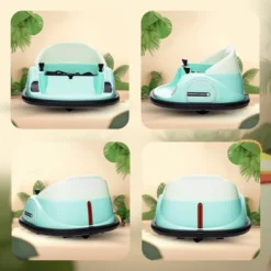 Qaba 12V Electric Ride On Bumper Car For Kids 1.5-5 Years Old, Baby Bumper Car With Remote Control, Green 11 Qaba 12V Electric Ride On Bumper Car For Kids 1.5-5 Years Old, Baby Bumper Car With Remote Control, Green -Children Toys Discount GUEST 3923168d 0f08 4225 b8f9 6fa445800e03