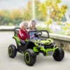 Qaba 24V 7AH Ride On Car, 2 Seater 4MPH Ride On UTV Battery Powered Toy Car With 4 Shock Absorbers, Music Horn LED Lights, For 3-8 Years -Children Toys Discount GUEST 3c8a47b6 9ac0 48ca 81b1 9ab29c505b34