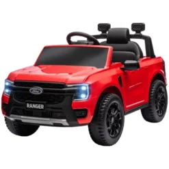 Qaba Ford Ranger Licensed 12V Kids Ride On Car, Kids Electric Car With Remote, Spring Suspension, Toy Storage, LED Headlights, Music Horn, Red 9 Qaba Ford Ranger Licensed 12V Kids Ride On Car, Kids Electric Car With Remote, Spring Suspension, Toy Storage, LED Headlights, Music Horn, Red -Children Toys Discount GUEST 42a579ef 87ab 4cc7 995f 9ed81f51b945