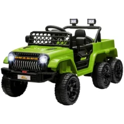 Qaba 12V 4x4 Kids Electric Car, 2WD/4WD Switchable Kids Ride On Car With Parent Remote Control, Spring Suspension System, Back Trailer 12 Qaba 12V 4x4 Kids Electric Car, 2WD/4WD Switchable Kids Ride On Car With Parent Remote Control, Spring Suspension System, Back Trailer -Children Toys Discount GUEST 44ff3f28 502a 4c29 9c46 94cb327d5477