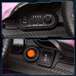 Qaba 12V Kids Electric Car, Maserati Gran Turismo Licensed Electric Car For Kids W/ Remote Control, Soft Start, LED Lights, Music, Horn -Children Toys Discount GUEST 473d1aea 6de0 47ae 9755 dc7411da3001