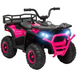 Qaba 12V Kids ATV, Battery Powered 4 Wheeler Quad W/ Spring Suspension Wheels, Rear Storage Basket, Lights, Music 15 Qaba 12V Kids ATV, Battery Powered 4 Wheeler Quad W/ Spring Suspension Wheels, Rear Storage Basket, Lights, Music -Children Toys Discount GUEST 4a07fead 704e 4660 ad58 21dc3ff17b49