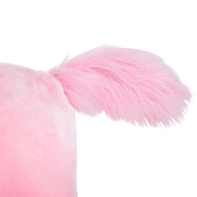 Qaba Kids Ride On Rocking Horse Toddler Plush Toy With Realistic Sounds And Swinging Tail For 3 Years Old Children 7 Qaba Kids Ride On Rocking Horse Toddler Plush Toy With Realistic Sounds And Swinging Tail For 3 Years Old Children - Image 5