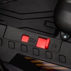 Qaba Kids Ride On Dump Truck, 12V Ride On Electric Car UTV W/ Electric Dump Bed, Shovel, Spring Suspension Wheels, Music Player & Headlights -Children Toys Discount GUEST 58072d97 06e7 4f6a ba17 afdee7e200b0