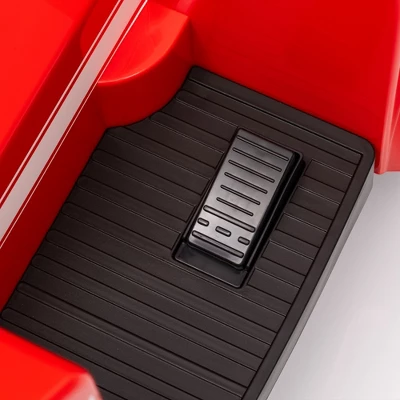 Qaba 12V Ride On Fire Truck, Battery Powered Electric Car For Kids With Siren, Flashing Lights Fire Extinguisher, Soft Start, Horn Music, Red 7 Qaba 12V Ride On Fire Truck, Battery Powered Electric Car For Kids With Siren, Flashing Lights Fire Extinguisher, Soft Start, Horn Music, Red - Image 5