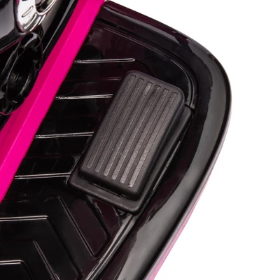 Qaba Electric Motorcycle For Kids, 3 Wheel 6V Battery Powered Motorbike W/ Headlights, Music, Forward & Reverse, Pink 7 Qaba Electric Motorcycle For Kids, 3 Wheel 6V Battery Powered Motorbike W/ Headlights, Music, Forward & Reverse, Pink - Image 5