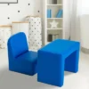 Qaba 2-in-1 Multifunctional Kids Sofa Convertible Table And Chair Set For 3 Years Old Boys Girls -Children Toys Discount GUEST 7ba78589 4b91 44ff a654 201ae8dacc63