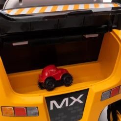 Qaba 12V Kids Ride On Forklift Car With Top, 360° Rotation Electric Ride On Excavator With Liftable Fork And Pallet, Music, Yellow -Children Toys Discount GUEST 9b227656 d59c 4cd9 b9e7 6b6fba9ca226