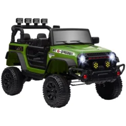 Qaba 12V Ride On Car, Ride On UTV, Battery Powered Toy Car With Bluetooth, Parent Remote, 4 Suspension Wheels, Music Horn LED Lights -Children Toys Discount GUEST 9d3c6c6a 05dd 43b2 ac5c f7bb9946686c