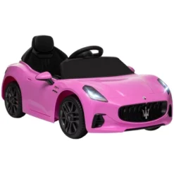 Qaba 12V Kids Electric Car, Maserati Gran Turismo Licensed Electric Car For Kids W/ Remote Control, Soft Start, LED Lights, Music, Horn -Children Toys Discount GUEST 9ee847f2 f65f 467f 88ce e28f5366953b