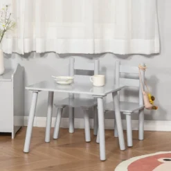 Qaba Kids Wooden Table And Chair Activity Set For Arts, Crafts, Dinning, And Reading For Toddlers Age 2 To 5 13 Qaba Kids Wooden Table And Chair Activity Set For Arts, Crafts, Dinning, And Reading For Toddlers Age 2 To 5 -Children Toys Discount GUEST 9f4ef2f2 f5f5 47b9 8860 e0829a624706