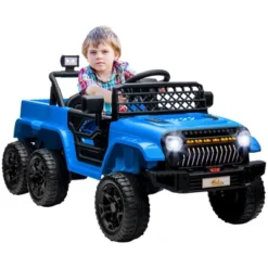 Qaba 12V 4x4 Kids Electric Car, 2WD/4WD Switchable Kids Ride On Car With Parent Remote Control, Spring Suspension System, Back Trailer 16 Qaba 12V 4x4 Kids Electric Car, 2WD/4WD Switchable Kids Ride On Car With Parent Remote Control, Spring Suspension System, Back Trailer -Children Toys Discount GUEST b106fe2c 784d 444c 9bad e11d40900bd0