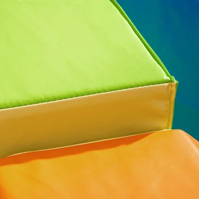 Qaba 5-Piece Soft Play Equipment, Large Baby Foam Playset For Creativity And Shape Discovery With Easy-to-Clean Surface Toddler Educational Toy 7 Qaba 5-Piece Soft Play Equipment, Large Baby Foam Playset For Creativity And Shape Discovery With Easy-to-Clean Surface Toddler Educational Toy - Image 5