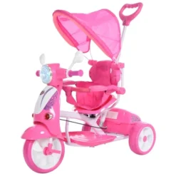 Qaba Children Ride-On Moped Tricycle With A Stylish Design & Interactive Music & Lighting Functions -Children Toys Discount GUEST bbcf181d f232 4959 a291 6d15c92ebbee