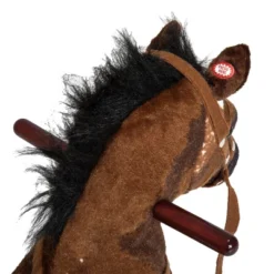 Qaba Kids Metal Plush Ride-On Rocking Horse Chair Toy With Realistic Sounds - Dark Brown/White 14 Qaba Kids Metal Plush Ride-On Rocking Horse Chair Toy With Realistic Sounds - Dark Brown/White -Children Toys Discount GUEST d29c3104 5d7d 4dad 93c1 c5e87ec11ea0