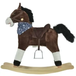 Qaba Kids Plush Ride-On Rocking Horse Toy Cowboy Rocker With Fun Realistic Sounds For Child 3-6 Years Old 12 Qaba Kids Plush Ride-On Rocking Horse Toy Cowboy Rocker With Fun Realistic Sounds For Child 3-6 Years Old -Children Toys Discount GUEST d99e6fea 30d6 41a3 8697 cf440e8c495b