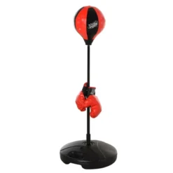 Qaba Boxing Bag Set With Height Adjustable Stand Punching Bag, Included Boxing Gloves, & Fillable Base For Children 9 Qaba Boxing Bag Set With Height Adjustable Stand Punching Bag, Included Boxing Gloves, & Fillable Base For Children -Children Toys Discount GUEST e1b84243 b2ce 4630 898c 32e24f695346