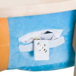 Qaba Kids Wooden Plush Ride-On Rocking Plane Chair Toy -Children Toys Discount GUEST f019624e 0524 4c33 96e7 5b4235038990