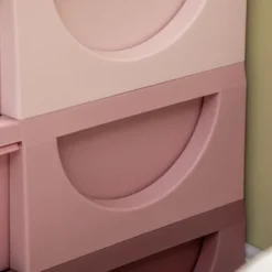 Qaba 3 Tier Kids Storage Unit With 6 Drawers Chest Toy Organizer Plastic Bins For Kids Bedroom Nursery Living Room For Boys Girls Toddlers, Pink -Children Toys Discount GUEST f0262656 3cde 4ce8 9729 28cefb08376c